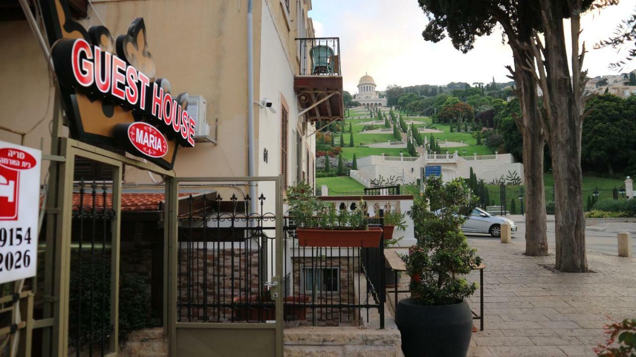 Santa Maria Zimmer Bahai Gardens Хайфа Экстерьер фото